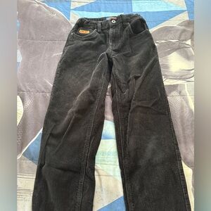 Empyre Youth Boys Black Corduroy Pants